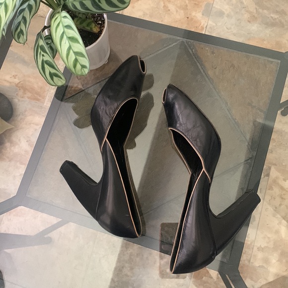 MIU MIU Peep Toe Pumps - Picture 4 of 9